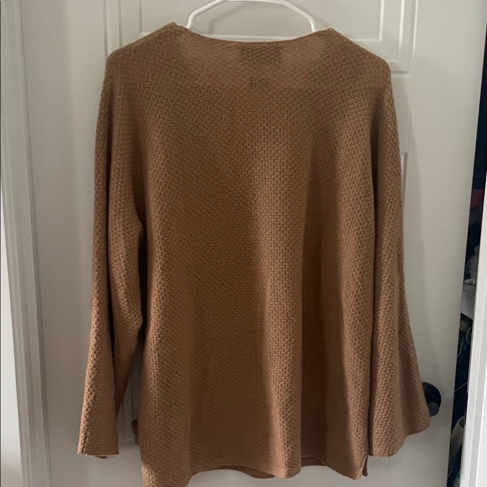 The Kooples Women's Cashmere Camel Sweater - Picture 4 of 5